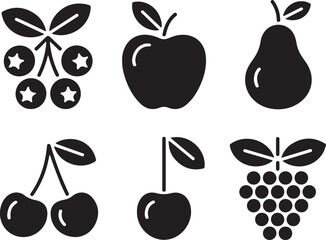 Assorted Fresh Fruits Silhouette Design

Tropical Fruit Basket Vector Scene

Juicy Fruit Slices Silhouette Art

Fruit Bowl with Mixed Fruits Vector

Healthy Fruits Outline Silhouette