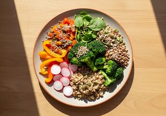 Vibrant Vegetable Bowl A Healthy and Delicious Meal Prep Idea