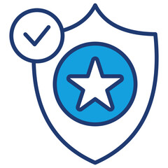 Quality Assurance Blue Icon