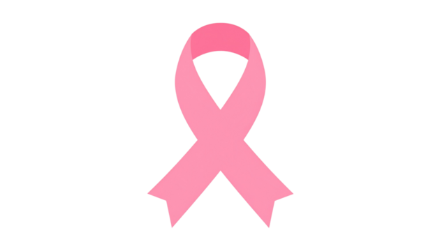 Colorful Ribbon Breast Cancer Awareness Banner Design Template October