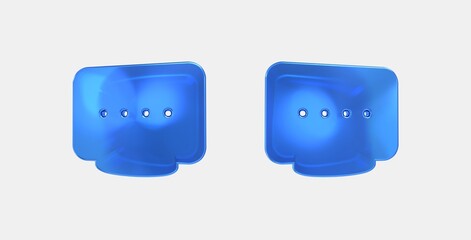 assistant on hub 3D icon on isolate white background