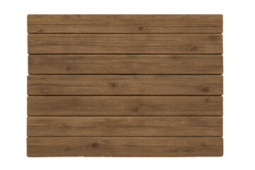 Weathered brown wooden planks creating rustic textured surface, natural wood background with transparent isolated design element