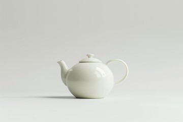 High Resolution Picture of Teapot Isolated on White Background