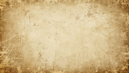 Old vintage grunge background with distressed paper texture, aged brown surface with scratches, retro style design element for creative vintage projects