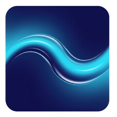 Fototapeta premium Midnight Blue Gradient Flow