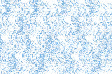 Seamless wave pattern. Wavy grunge brush stroke. Hand drawn water sea background. 