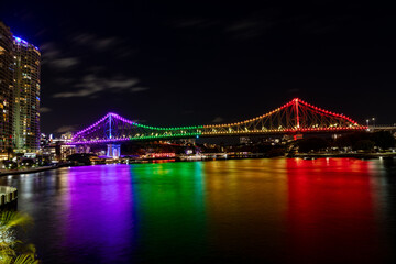 Obraz premium The Story Bridge Brisbane