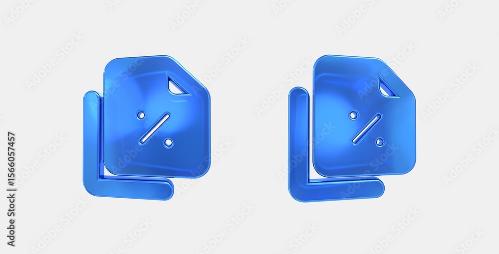 Poster heap snapshot multiple 3d icon on isolate white background