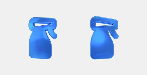 household supplies 3D icon on isolate white background