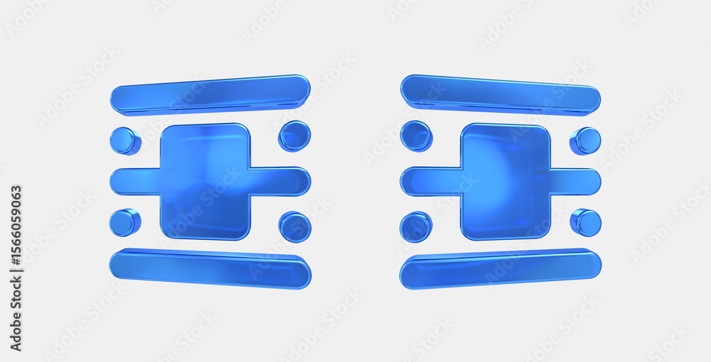 Aufkleber identity aware proxy 3d icon on isolate white background