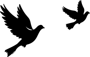 Obraz premium dove of peace vector