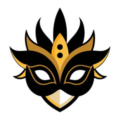 vector illustration of a mask