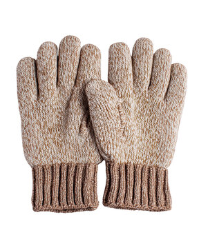 Cozy knitted gloves for warm winter days.