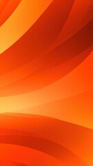 Vibrant Orange Wave Pattern Background for Creative Projects