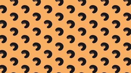 Vector dry fruits pattern design multicoloured