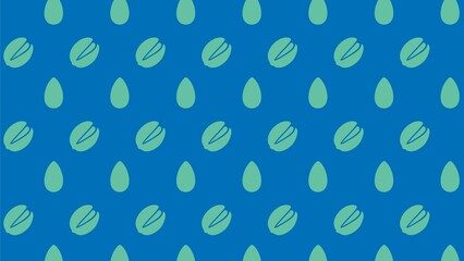 Vector dry fruits pattern design multicoloured