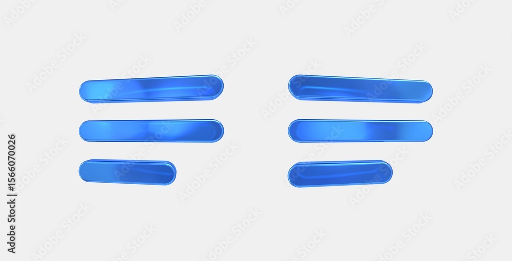 Poster notes 3d icon on isolate white background