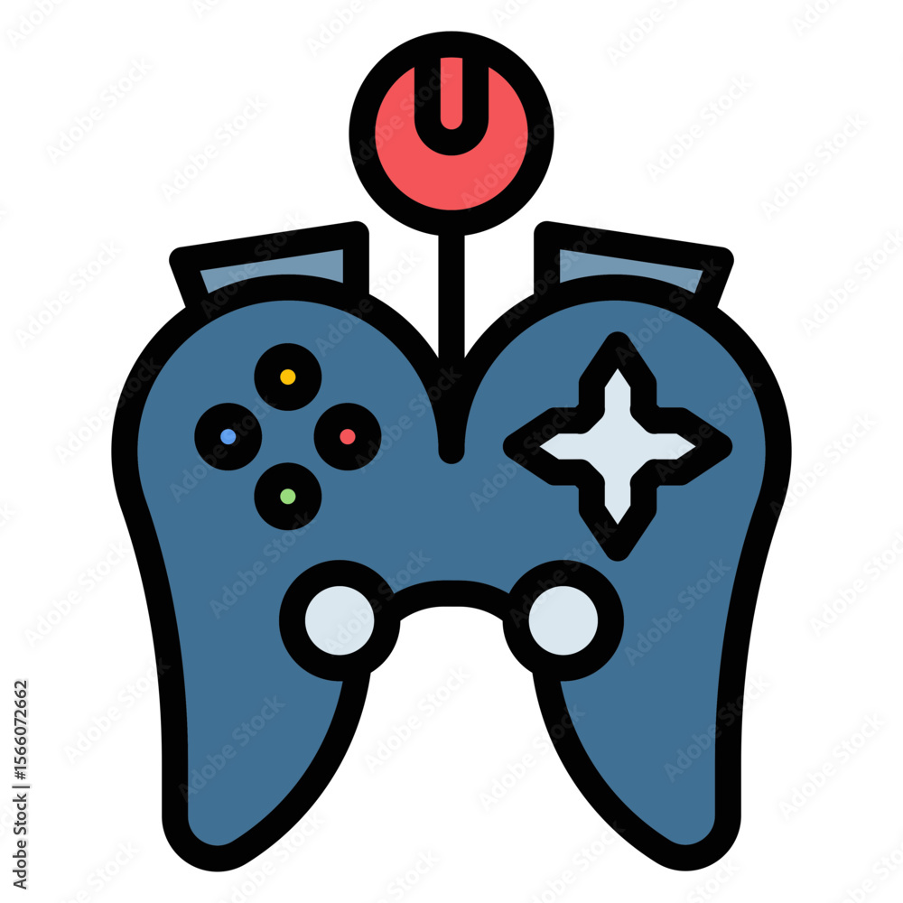 Poster game activation icon vector image. can be used for game development.