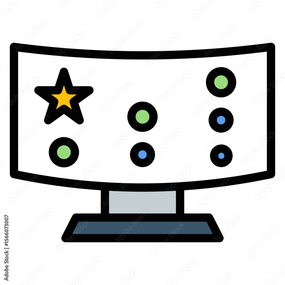 Aufkleber level design icon vector image. can be used for game development.