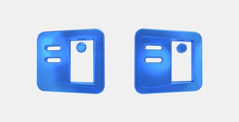 pixel 9 pro fold 3D icon on isolate white background