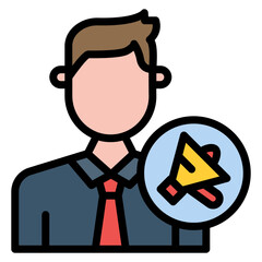 Coattails icon vector image. Can be used for Politics.