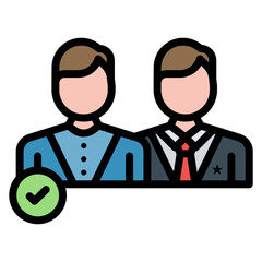 Nomination icon vector image. Can be used for Politics.