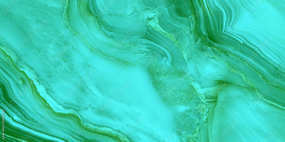 Poster highlights a rich interplay of colors and textures, with the soft green hues, golden veins and fleck
