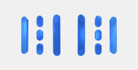 road 3D icon on isolate white background