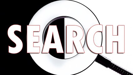 Search Engine Concept – Tech, Data, and Digital Marketing Campaigns