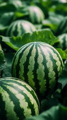 watermelons on the market