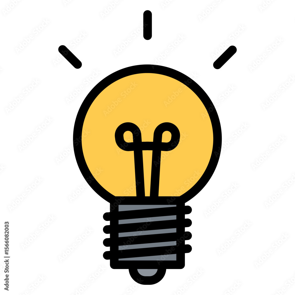 Poster circular lamp icon vector image. can be used for lighting.