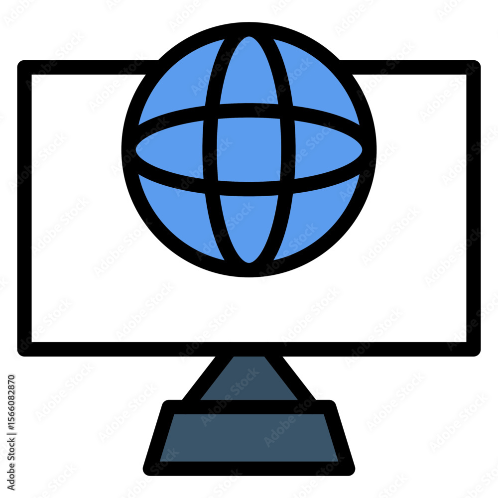 Poster intranet icon vector image. can be used for privacy.