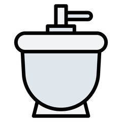Desiccator icon vector image. Can be used for Science.