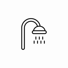 shower head icon sign vector