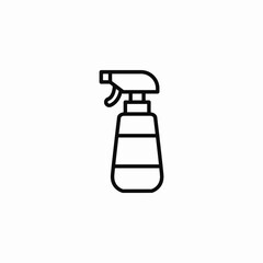 spray bottle icon sign vector
