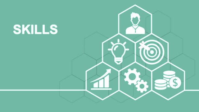 Internet, business, Technology and network concept.Coach motivation to skills improvement. Education concept. Training. Leadership skills. Human abilities. Virtual button.