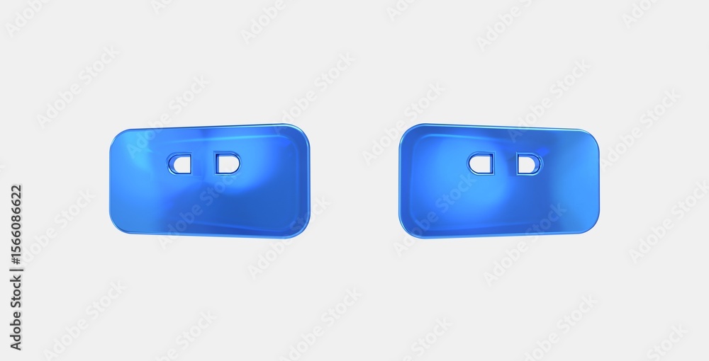 Aufkleber tools level 3d icon on isolate white background