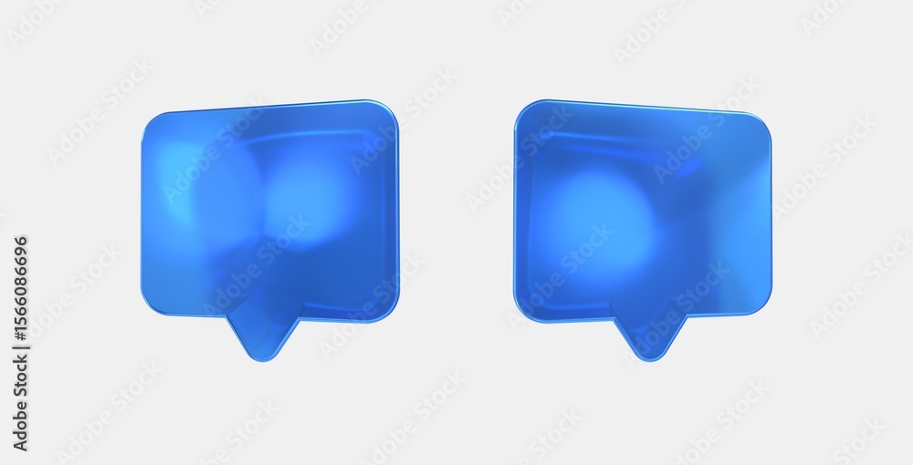 Aufkleber tooltip 3d icon on isolate white background