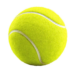 Yellow tennis ball, close-up (5)