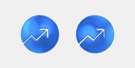 whatshot 3D icon on isolate white background