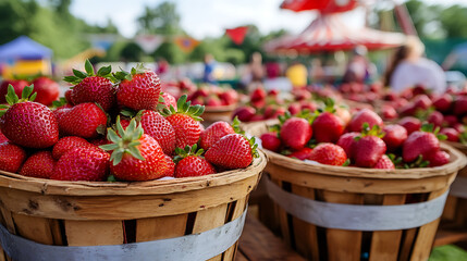 Sweet Celebrations at the Strawberry Festival in the United States