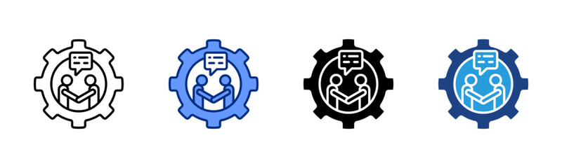 Project Pitch icon sheet multiple style collection