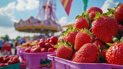 Sweet Celebrations at the Strawberry Festival in the United States