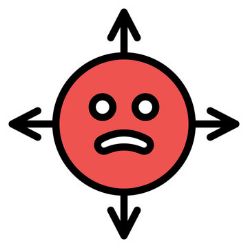 Scope Creep icon vector image. Can be used for Project Assesment.