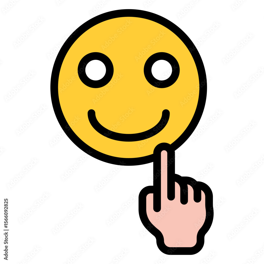 Poster client satisfaction icon vector image. can be used for survey.