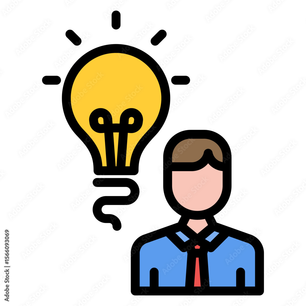 Poster intellectual property icon vector image. can be used for survey.