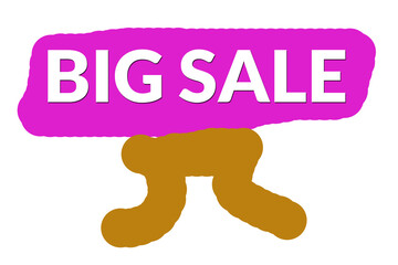 Big sale banner  a heavy  bundle
