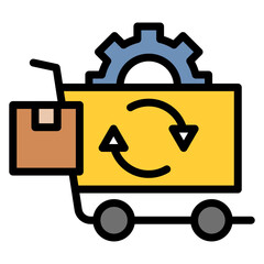 Procurement Survey icon vector image. Can be used for Survey.