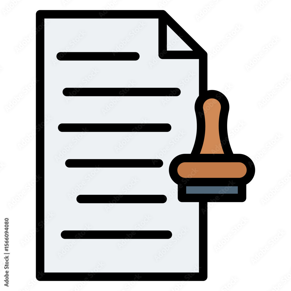 Poster accountability icon vector image. can be used for action plan.