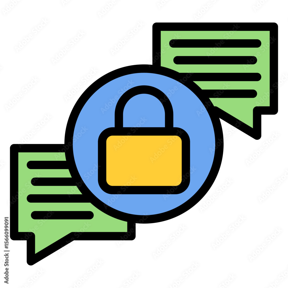 Poster end to end encryption icon vector image. can be used for safe payment.